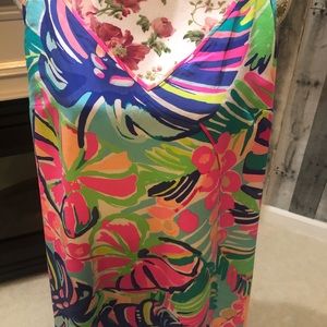 Lilly Pulitzer Lela Silk Dress XL